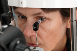 Messung des Augeninnendrucks